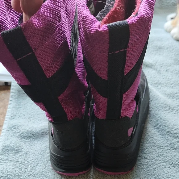 Kamik Kids Boots - Black and Purple - Picture 7 of 9